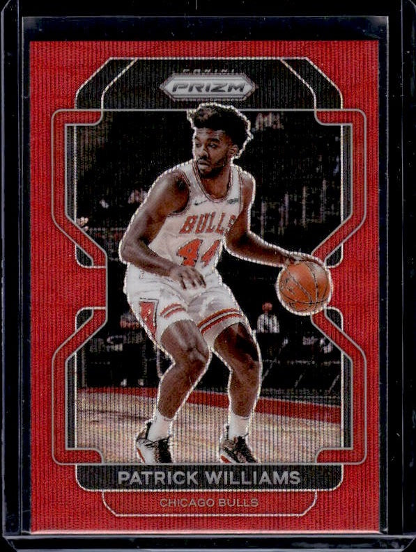 2021-22 Panini Prizm #6 Patrick Williams Hyper Red