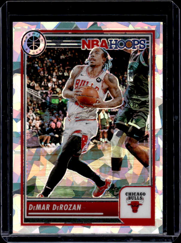 2023-24 Hoops Premium Stock #269 DeMar DeRozan Ice Prizm