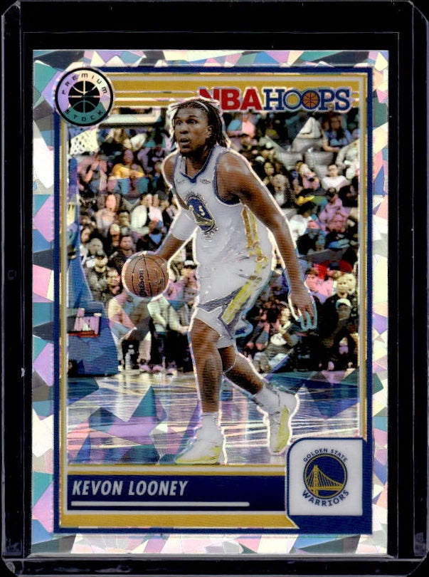 2023-24 Hoops Premium Stock #106 Kevon Looney Ice Prizm