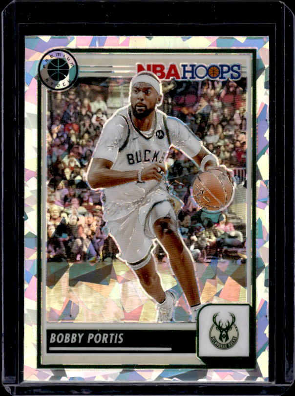 2023-24 Hoops Premium Stock #48 Bobby Portis Ice Prizm