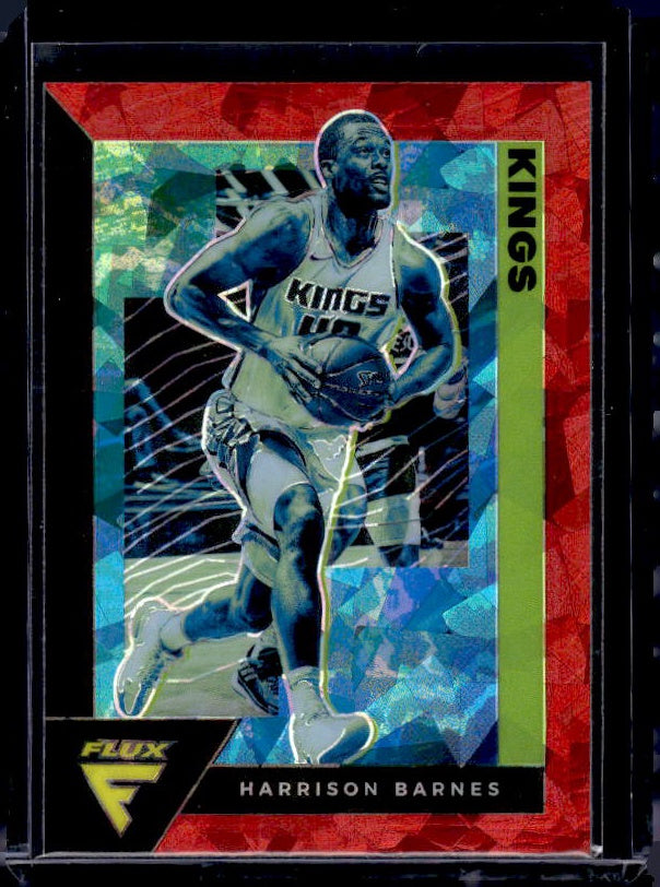 2020-21 Panini Flux #152 Harrison Barnes Red Cracked Ice