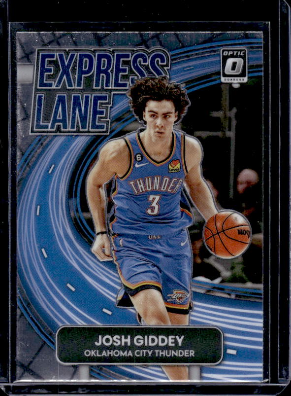 2022-23 Donruss Optic #24 Josh Giddey Express Lane