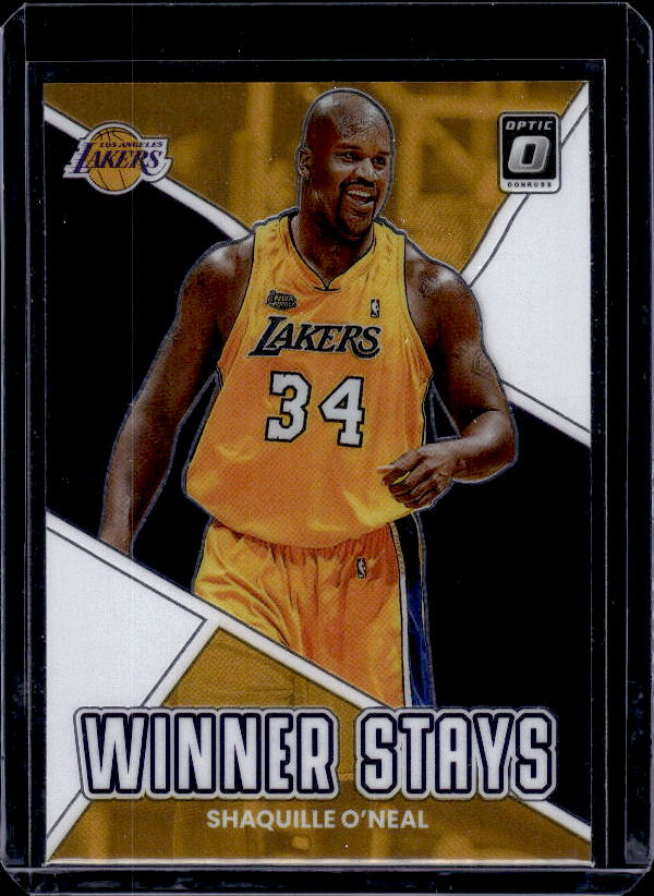 2022-23 Donruss Optic #11 Shaquille O'Neal Winner Stays