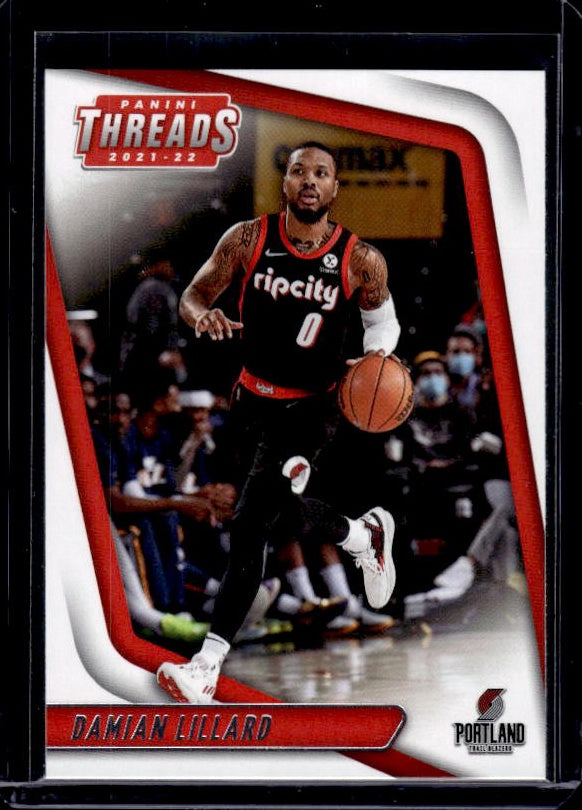 2021-22 Panini Chronicles #77 Damian Lillard