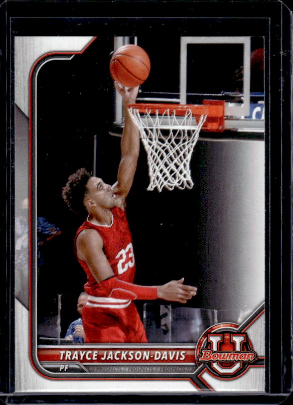2021-22 Bowman University #98 Trayce Jackson-Davis