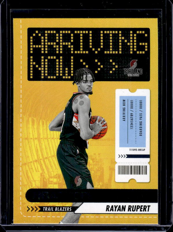 2023-24 Hoops #9 Rayan Rupert Arriving Now