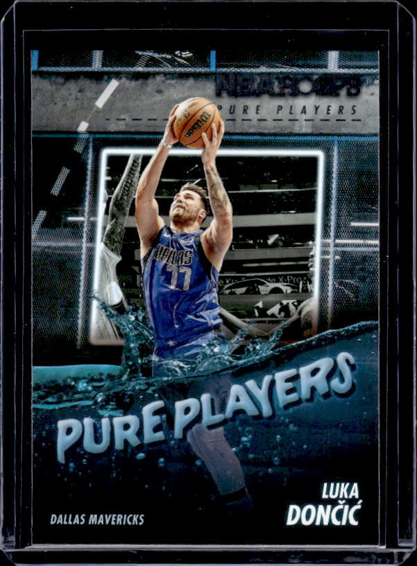2023-24 Hoops #1 Luka Doncic Pure Players Holo