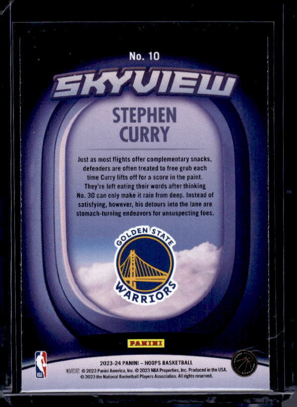 2023-24 Hoops #10 Stephen Curry Skyview
