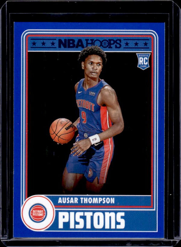 2023-24 Hoops #293 Ausar Thompson Blue