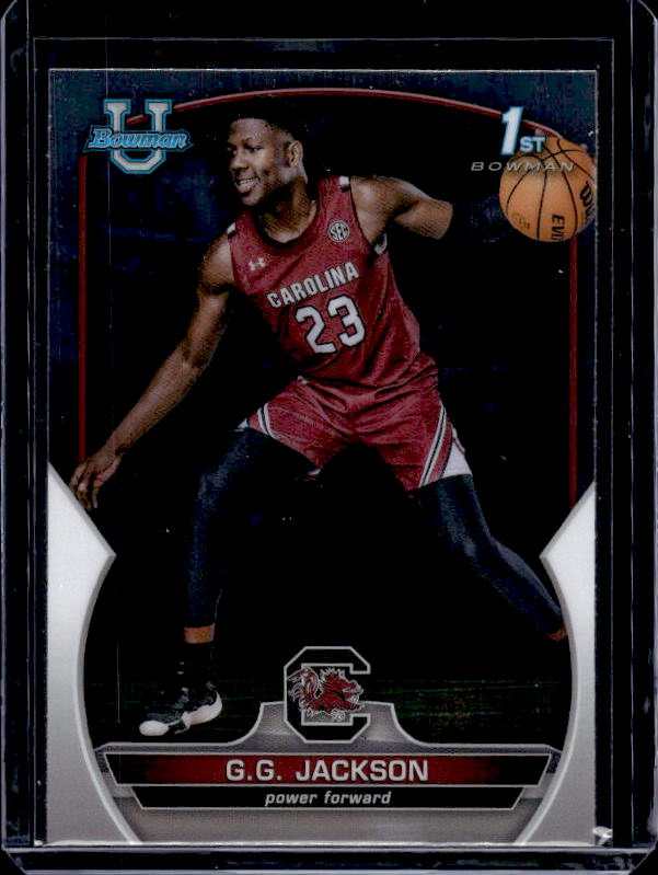 2022-23 Bowman University Chrome #34 G.G. Jackson