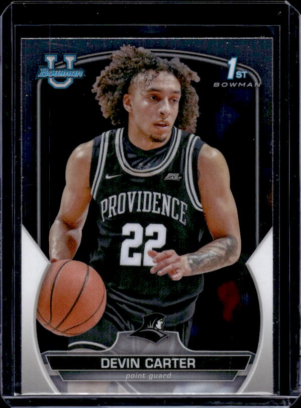 2022-23 Bowman University Chrome #6 Devin Carter