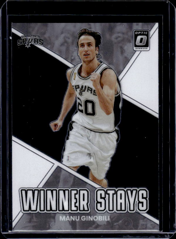 2022-23 Donruss Optic #16 Manu Ginobili Winner Stays