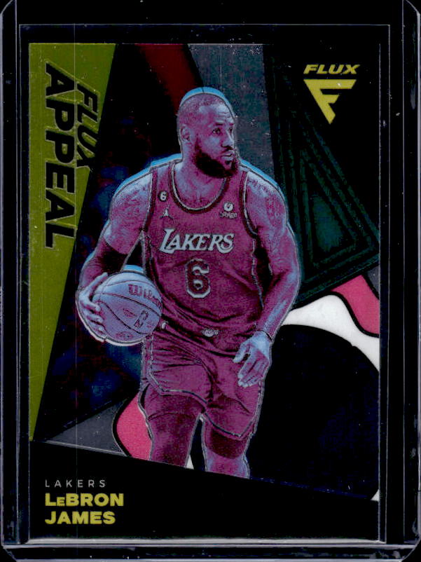 2022-23 Panini Flux #5 LeBron James Flux Appeal