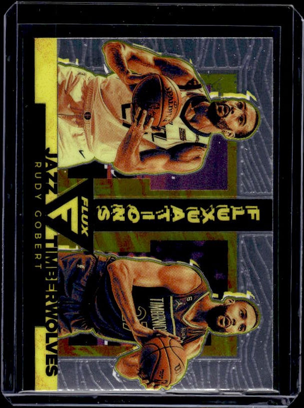 2022-23 Panini Flux #8 Rudy Gobert Fluxuations