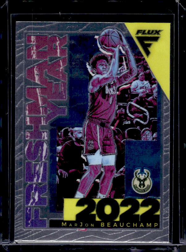 2022-23 Panini Flux #2 MarJon Beauchamp Freshman Year