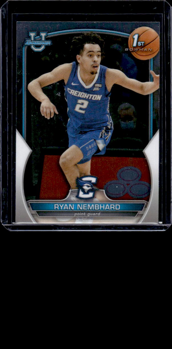 2022-23 Bowman University Chrome #96 Ryan Nembhard
