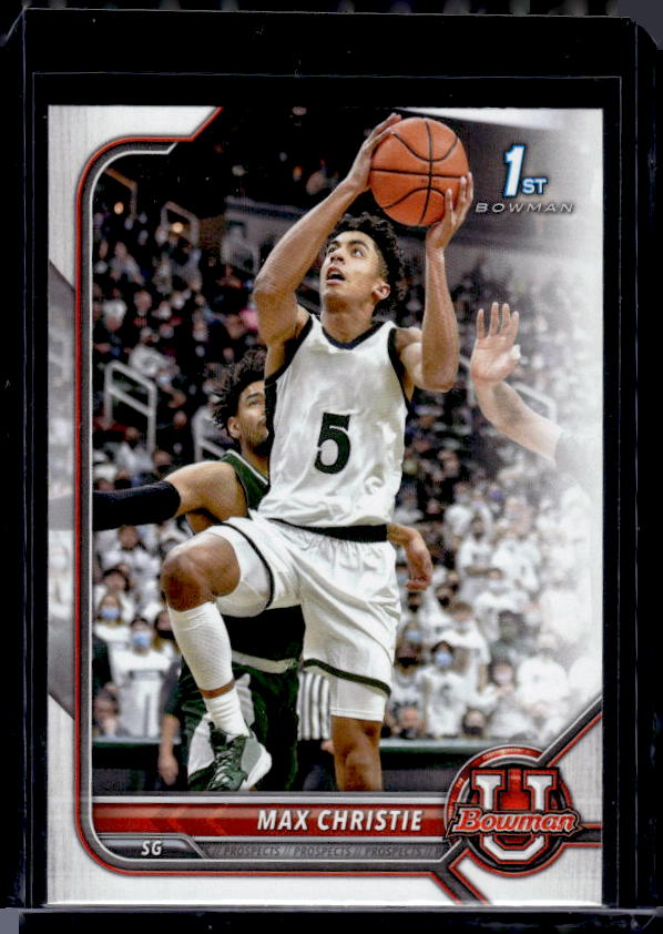2021-22 Bowman University #23 Max Christie