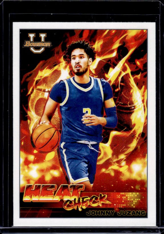 2021-22 Bowman University #HC-5 Johnny Juzang Heat Check