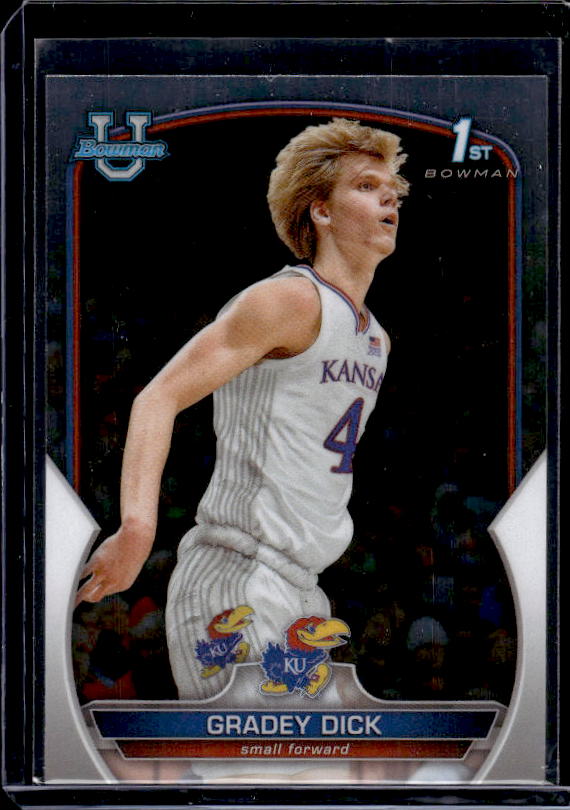 2022-23 Bowman University Chrome #41 Gradey Dick