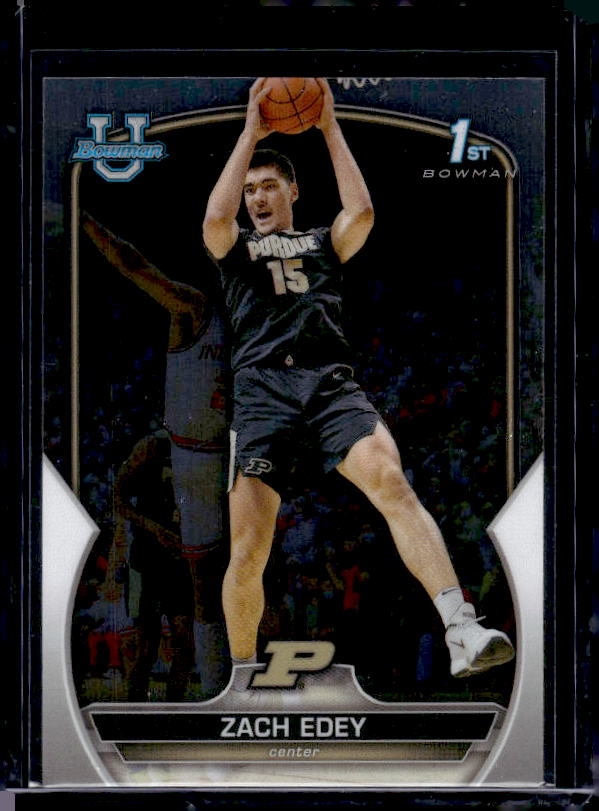 2022-23 Bowman University Chrome #79 Zach Edey