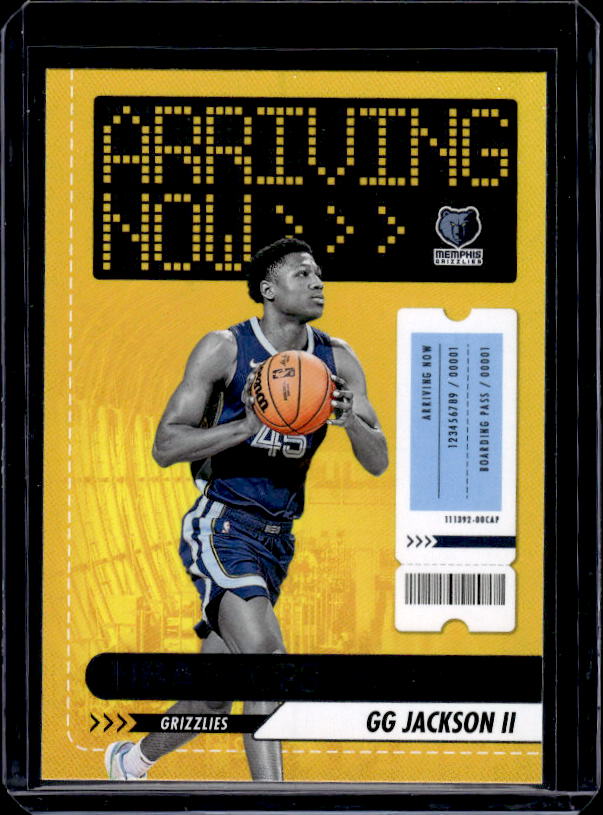 2023-24 Hoops #11 GG Jackson II Arriving Now