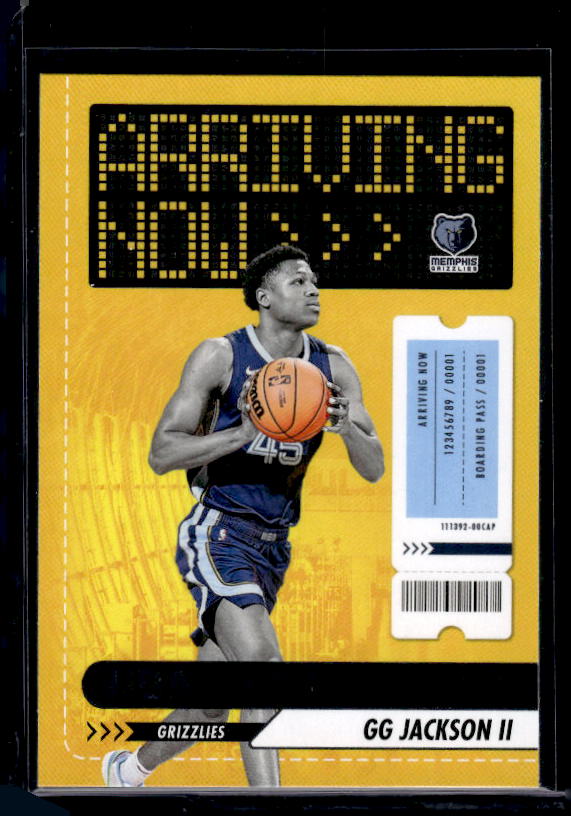 2023-24 Hoops #11 GG Jackson II Arriving Now