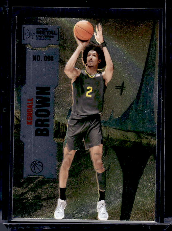 2022 SkyBox Metal Universe Champions #098 Kendall Brown