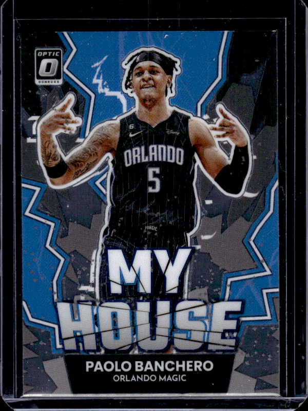 2022-23 Donruss Optic #11 Paolo Banchero My House Holo