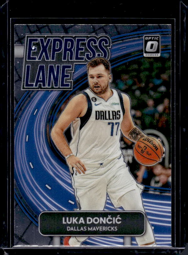 2022-23 Donruss Optic #5 Luka Doncic Express Lane