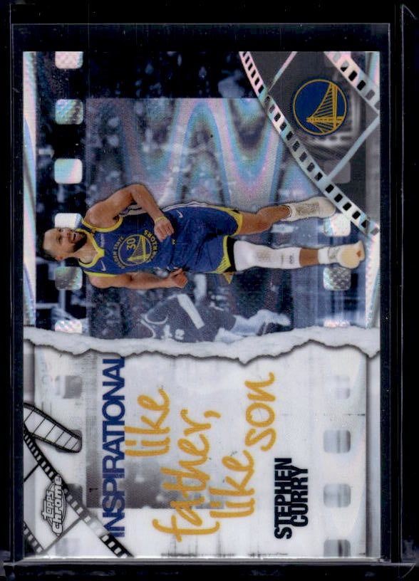 2025-26 Topps Chrome #IP-2 Stephen Curry Inspirational RayWave Refractor