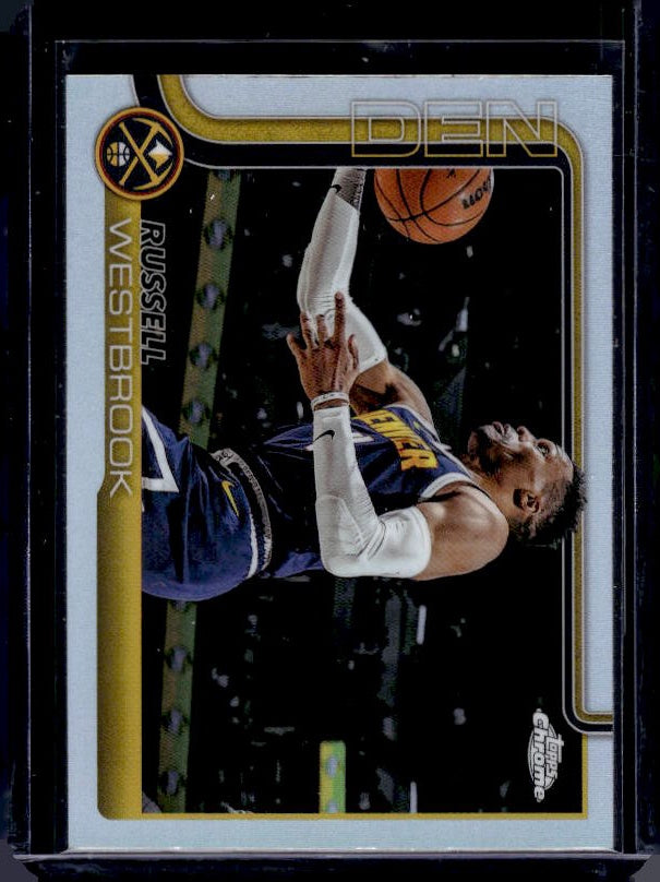 2025-26 Topps Chrome #15 Russell Westbrook Refractor