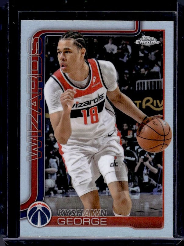 2025-26 Topps Chrome #237 Kyshawn George Refractor