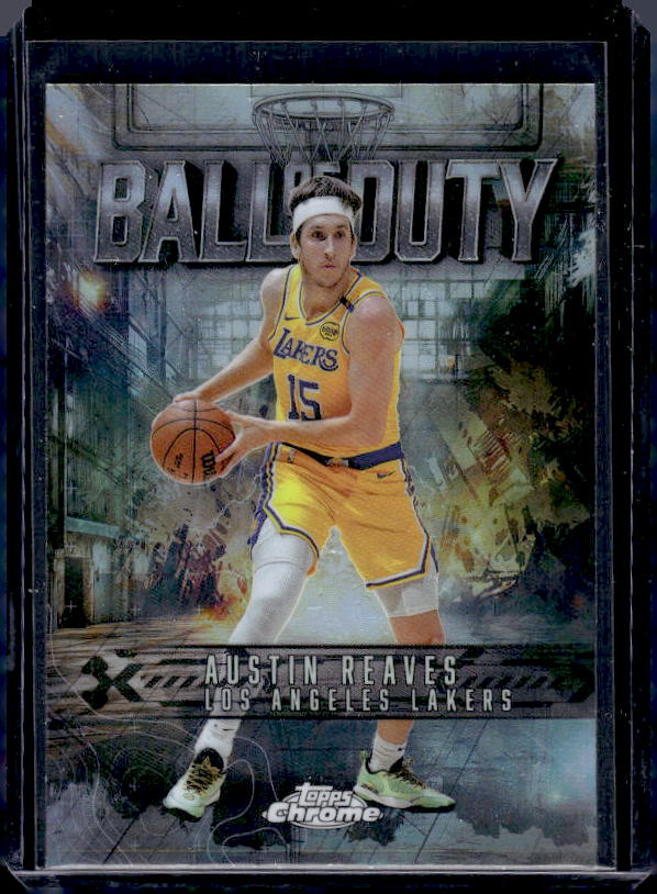 2025-26 Topps Chrome #BD-1 Austin Reaves Ball of Duty Refractor
