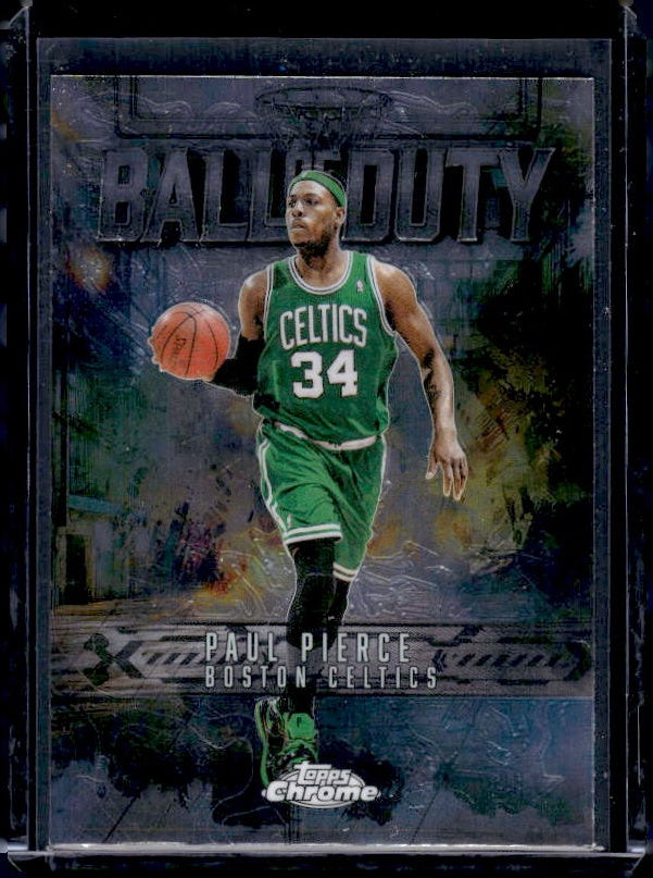 2025-26 Topps Chrome #BD-19 Paul Pierce Ball of Duty