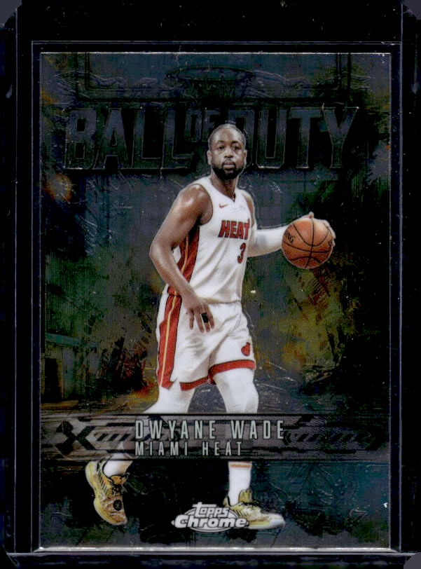 2025-26 Topps Chrome #BD-16 Dwyane Wade Ball of Duty