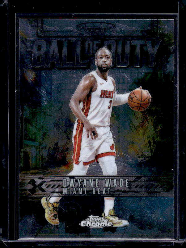 2025-26 Topps Chrome #BD-16 Dwyane Wade Ball of Duty