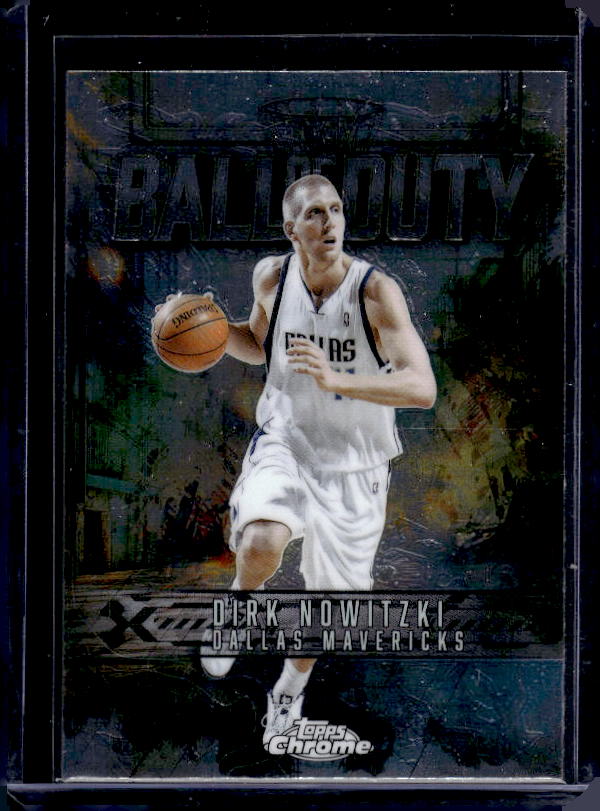 2025-26 Topps Chrome #BD-17 Dirk Nowitzki Ball of Duty