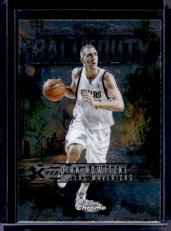 2025-26 Topps Chrome #BD-17 Dirk Nowitzki Ball of Duty