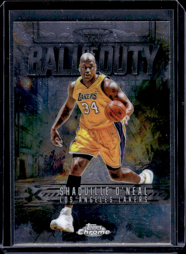 2025-26 Topps Chrome #BD-18 Shaquille O'Neal Ball of Duty