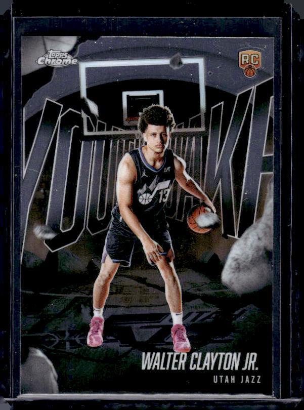 2025-26 Topps Chrome #YQ-13 Walter Clayton Jr. Youthquake