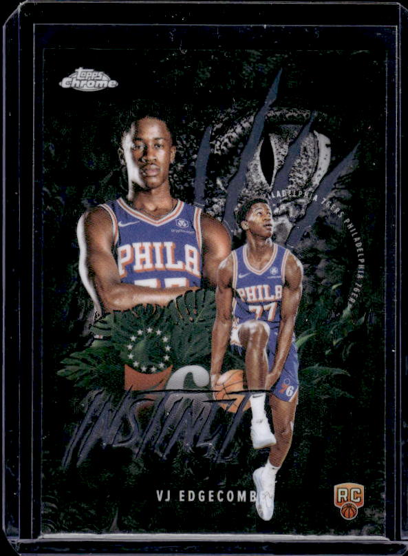 2025-26 Topps Chrome # INS-13 VJ Edgecombe Instinct