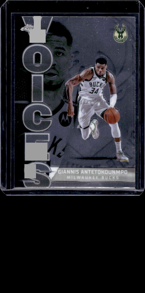 2025-26 Topps Chrome #VS-2 Giannis Antetokounmpo Voices