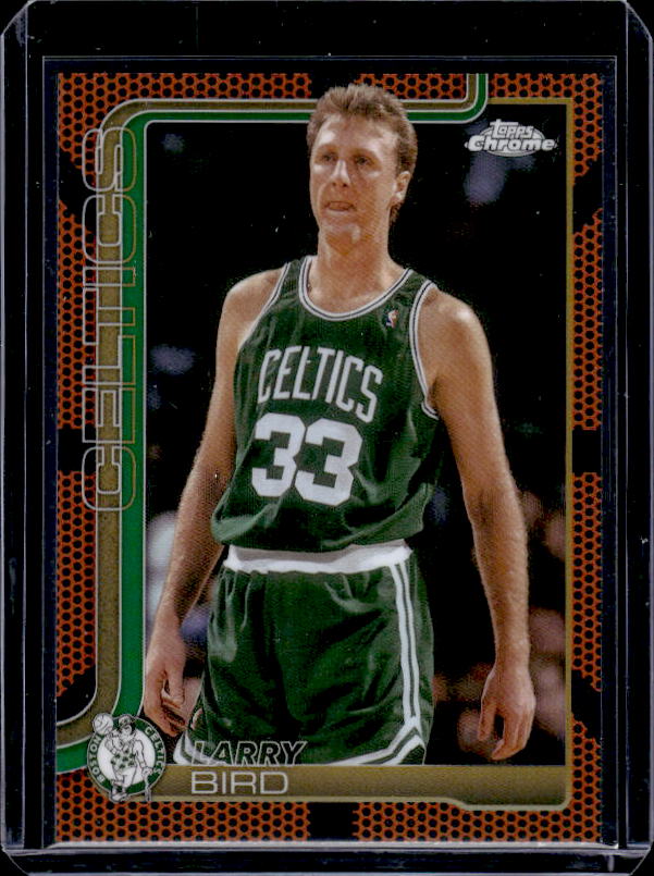 2025-26 Topps Chrome #243 Larry Bird Basketball Refractor