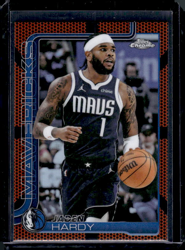 2025-26 Topps Chrome #60 Jaden Hardy Basketball Refractor