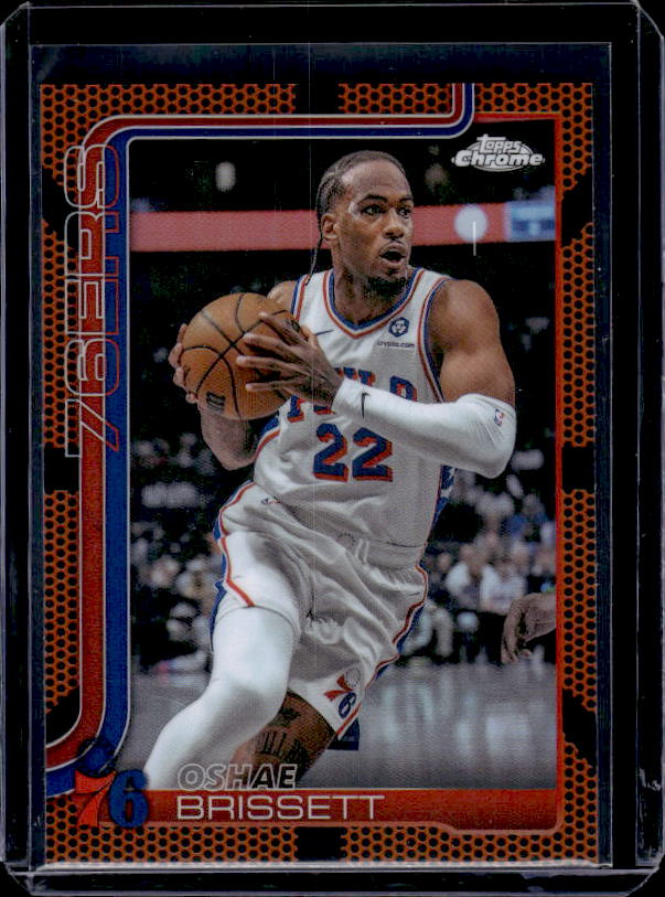 2025-26 Topps Chrome #20 Oshae Brissett Basketball Refractor