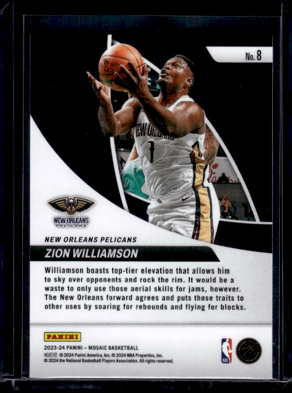 2019-20 Panini Mosaic #207 Brandon Clarke
