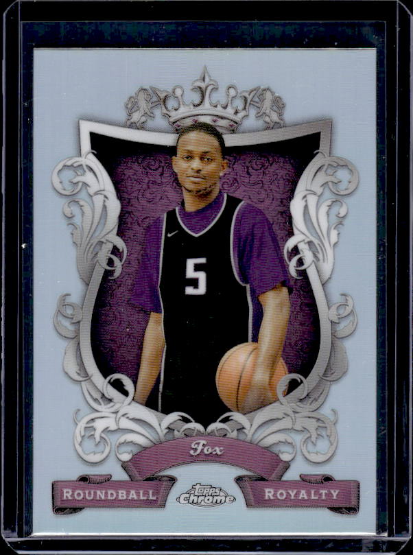 2023-24 Topps Chrome #RR-2 De'Aaron Fox Roundball Royalty