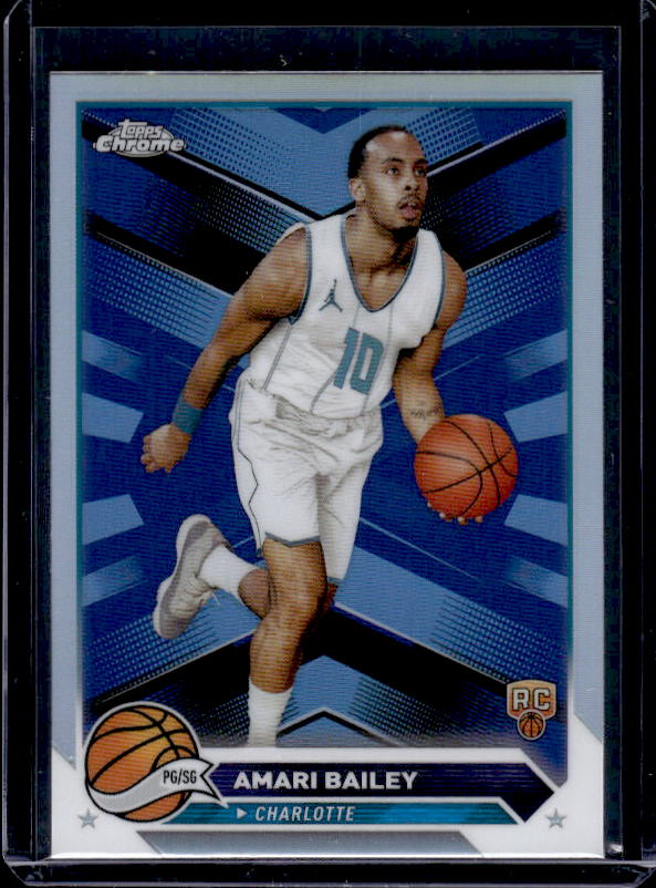2023-24 Topps Chrome #172 Amari Bailey Refractors
