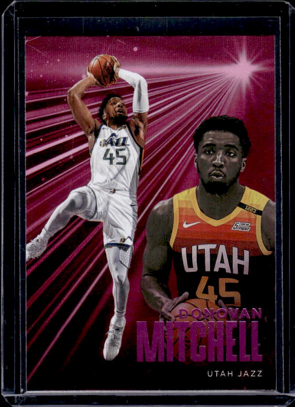 2020-21 Panini Chronicles #235 Donovan Mitchell Pink