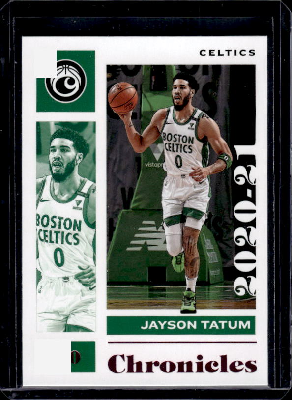 2020-21 Panini Chronicles #9 Jayson Tatum Pink